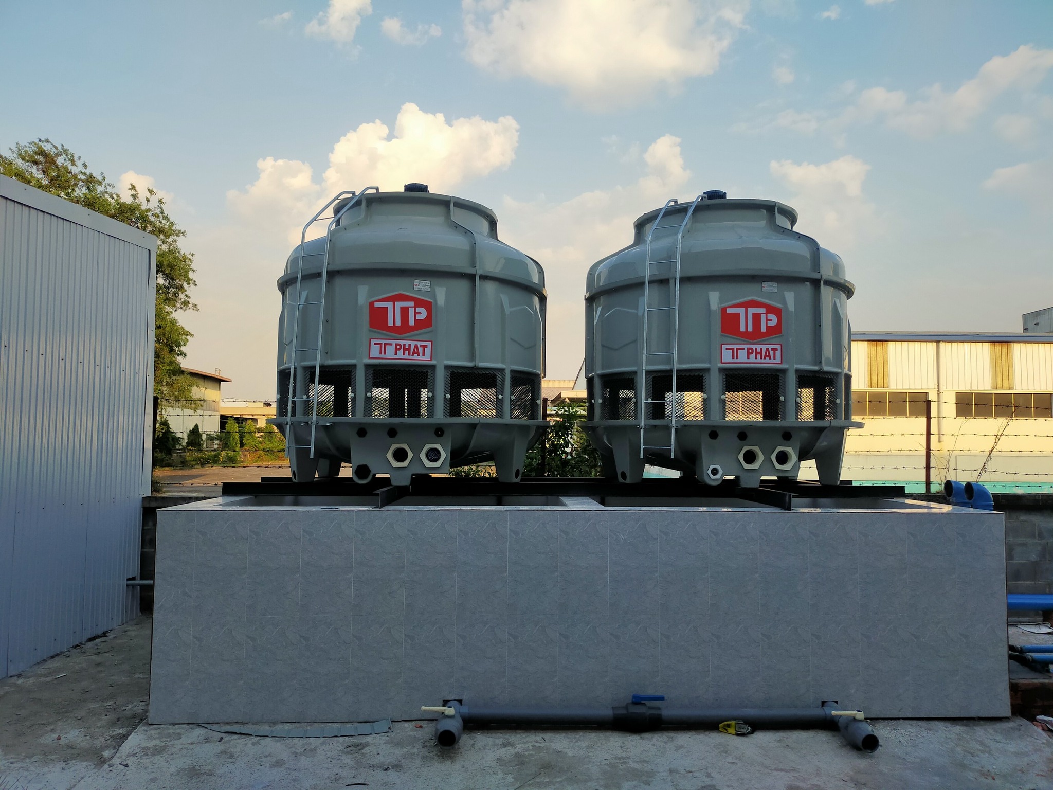 Tháp giải nhiệt tại Thái Bình